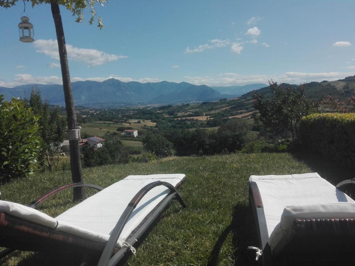 Villa Santoro Ai Tre Ulivi Con Piscina Privata Caiazzo Dış mekan fotoğraf