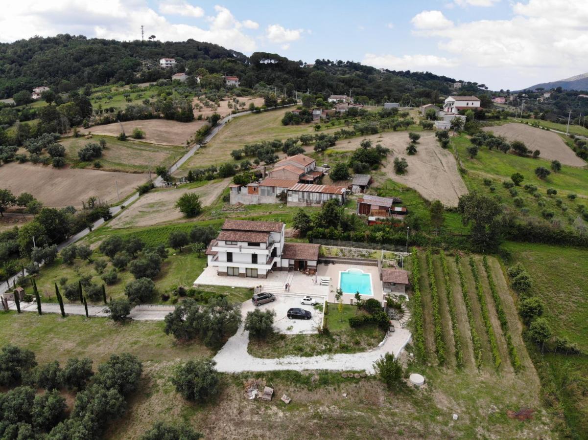 Villa Santoro Ai Tre Ulivi Con Piscina Privata Caiazzo Dış mekan fotoğraf