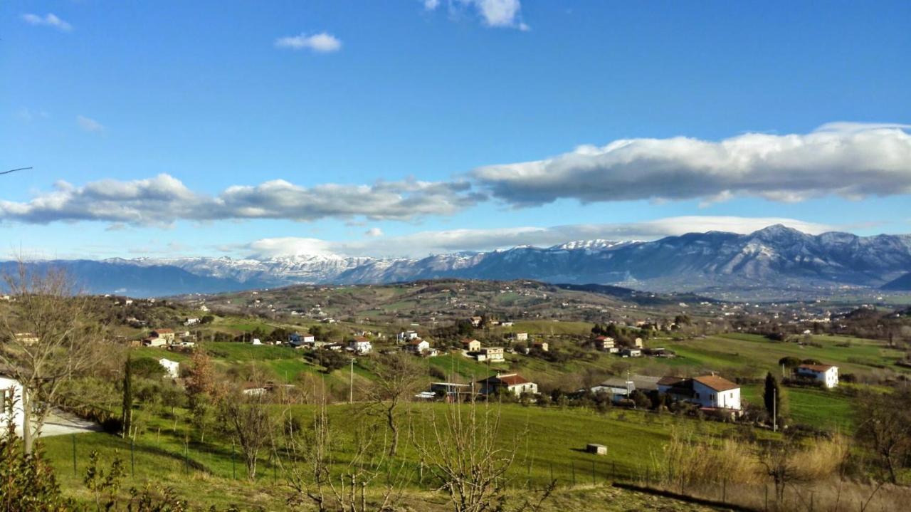 Villa Santoro Ai Tre Ulivi Con Piscina Privata Caiazzo Dış mekan fotoğraf
